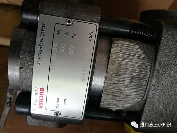 BUCHER泵的工作性能以及正確的安裝順序！